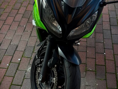 2014 Kawasaki Ninja 650, зелёный, 495000 рублей, вид 3
