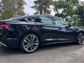 2020 Audi A5 Sportback 40 TDI II (F5) Рестайлинг, чёрный, 3980000 рублей, вид 4