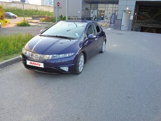 2008 Honda Civic AMT VIII Рестайлинг, синий, 580000 рублей, вид 2