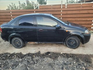 2005 Chevrolet Aveo I, чёрный, 140000 рублей, вид 2