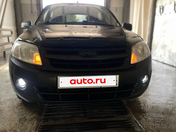 2013 Lada (ВАЗ) Granta I, чёрный - вид 10