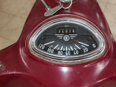 1963 CZ 175, красный, 130000 рублей, вид 5