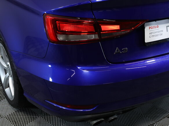 2017 Audi A3 III (8V) Рестайлинг, синий, 1747900 рублей - вид 9
