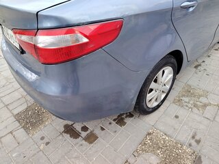 2014 Kia Rio 5-speed III, голубой, 450000 рублей, вид 4