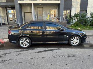 2008 Opel Vectra C Рестайлинг, чёрный, 590000 рублей, вид 3