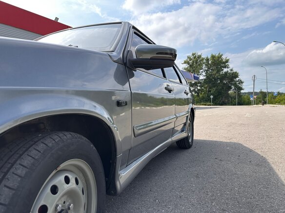 2007 Lada (ВАЗ) 2114, серый, 310000 рублей - вид 4