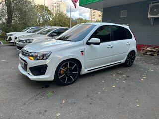 2017 Lada (ВАЗ) Kalina Sport II, белый, 610000 рублей, вид 2