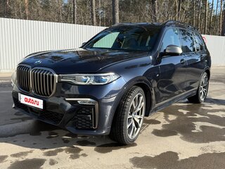 2019 BMW X7 M50d I (G07), синий, 6400000 рублей, вид 1