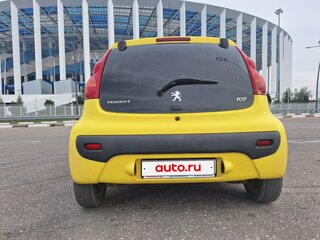 2008 Peugeot 107 I, жёлтый, 369000 рублей, вид 5
