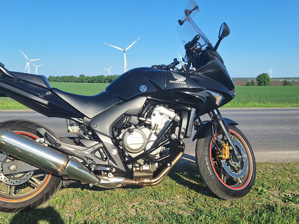 2008 Honda CBF 600, чёрный, 550000 рублей