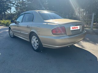 2007 Hyundai Sonata ТагАЗ IV (EF) Рестайлинг, бежевый, 610000 рублей, вид 2