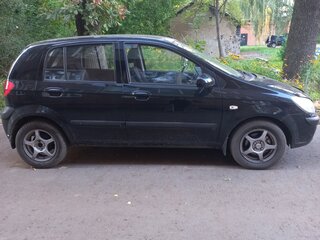 2008 Hyundai Getz I Рестайлинг, чёрный, 450000 рублей, вид 2