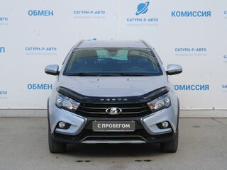 2017 Lada (ВАЗ) Vesta SW Cross I, серебристый, 910000 рублей, вид 2