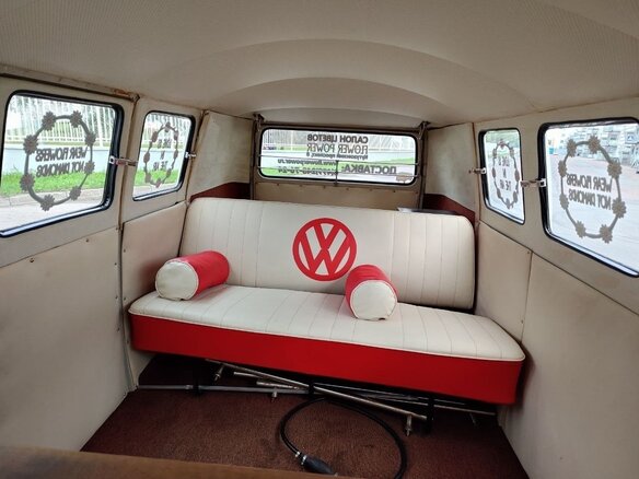 1965 Volkswagen Type 2 T1, зелёный - вид 9