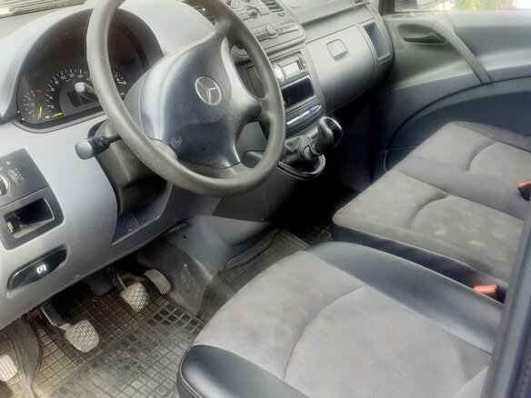 2006 Mercedes-Benz Vito II (W639), синий, 800000 рублей - вид 4