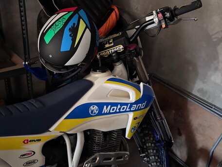 2021 Motoland CRF250 Enduro, синий, 105000 рублей, вид 5