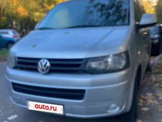 2010 Volkswagen Transporter T5 Рестайлинг, серебристый, 1450000 рублей, вид 1