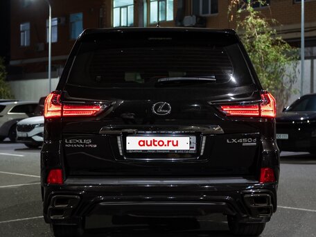 2020 Lexus LX 450d III Рестайлинг 2, чёрный, 6400000 рублей, вид 4