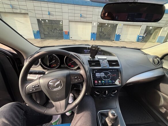 2011 Mazda 3 II (BL) Рестайлинг, чёрный, 800000 рублей - вид 11