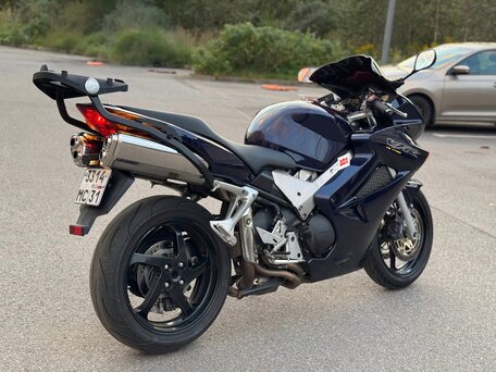 2003 Honda VFR 800, синий, 430000 рублей, вид 2