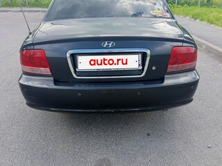 2007 Hyundai Sonata ТагАЗ IV (EF) Рестайлинг, чёрный, 300000 рублей, вид 3