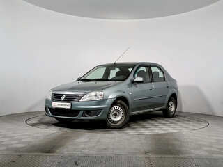 2011 Renault Logan I Рестайлинг, синий, 345000 рублей, вид 1