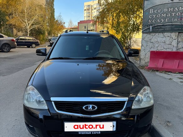 2011 Lada (ВАЗ) Priora I, чёрный, 370000 рублей - вид 1