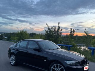 2008 BMW 3 серии 320i V (E90/E91/E92/E93) Рестайлинг, чёрный, 850000 рублей, вид 2