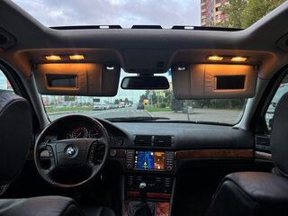 2001 BMW 5 серии 525i IV (E39) Рестайлинг, чёрный, 720000 рублей, вид 5
