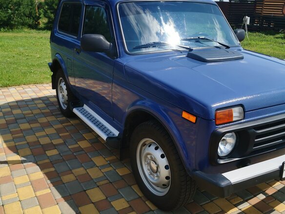 2017 Lada (ВАЗ) 2121 (4x4) Urban I Рестайлинг, синий, 599000 рублей - вид 2
