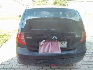 2008 Hyundai Getz I Рестайлинг, чёрный, 620000 рублей, вид 2