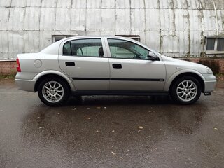 2003 Opel Astra G, серебристый, 380000 рублей, вид 2