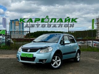 2008 Suzuki SX4 I (Classic), голубой, 469000 рублей, вид 2