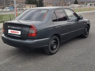 2008 Hyundai Accent ТагАЗ II, серый, 350000 рублей, вид 4