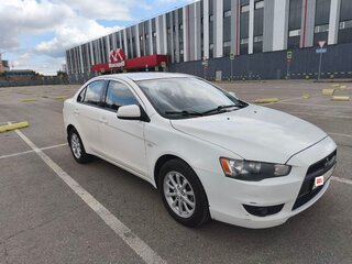 2010 Mitsubishi Lancer X, белый, 770000 рублей, вид 3