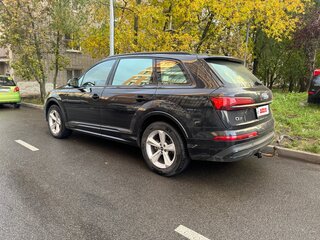 2021 Audi Q7 45 TDI II (4M) Рестайлинг, чёрный, 6300000 рублей, вид 2