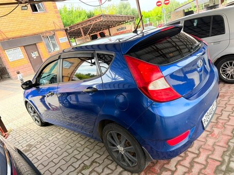 2012 Hyundai Solaris I, синий, 550000 рублей, вид 3