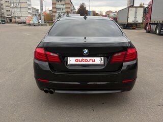 2013 BMW 5 серии 520i VI (F10/F11/F07), чёрный, 1600000 рублей, вид 3