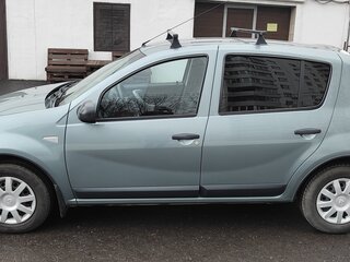 2010 Renault Sandero I, синий, 620000 рублей, вид 4