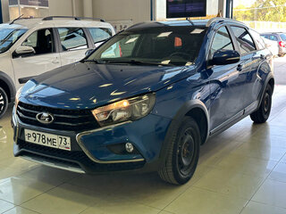 2021 Lada (ВАЗ) Vesta SW Cross I, синий, 1020000 рублей, вид 1