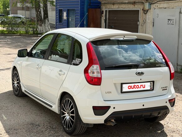 2015 Lada (ВАЗ) Kalina Sport II, белый, 610000 рублей - вид 4