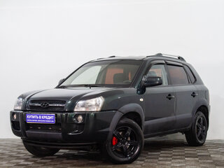 2007 Hyundai Tucson I, зелёный, 619000 рублей, вид 3