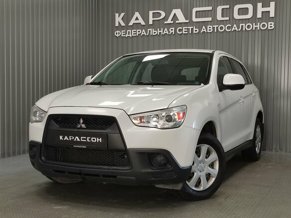 2012 Mitsubishi ASX I Рестайлинг, белый
