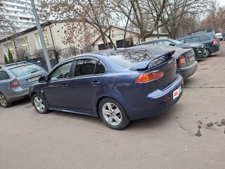 2007 Mitsubishi Lancer X, синий, 650000 рублей, вид 2