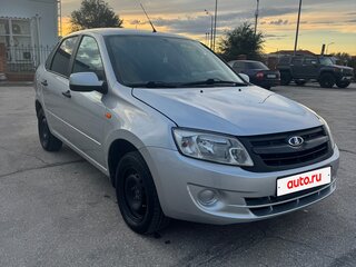 2013 Lada (ВАЗ) Granta I, серебристый, 350000 рублей, вид 2