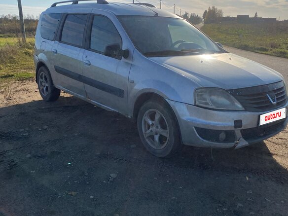 2009 Dacia Logan I, серебристый, 224000 рублей - вид 1