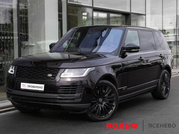 2020 Land Rover Range Rover Long IV Рестайлинг, чёрный