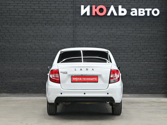 2024 Lada (ВАЗ) Granta I Рестайлинг, белый, 950000 рублей - вид 5