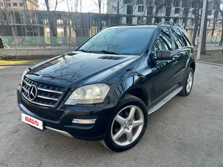 2010 Mercedes-Benz M-Класс 350 II (W164) Рестайлинг, чёрный, 1590000 рублей, вид 1
