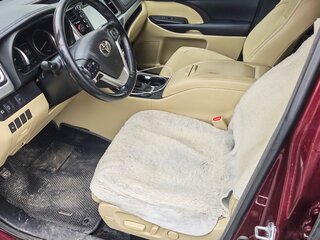 2017 Toyota Highlander III (XU50) Рестайлинг, пурпурный, 1650000 рублей, вид 4